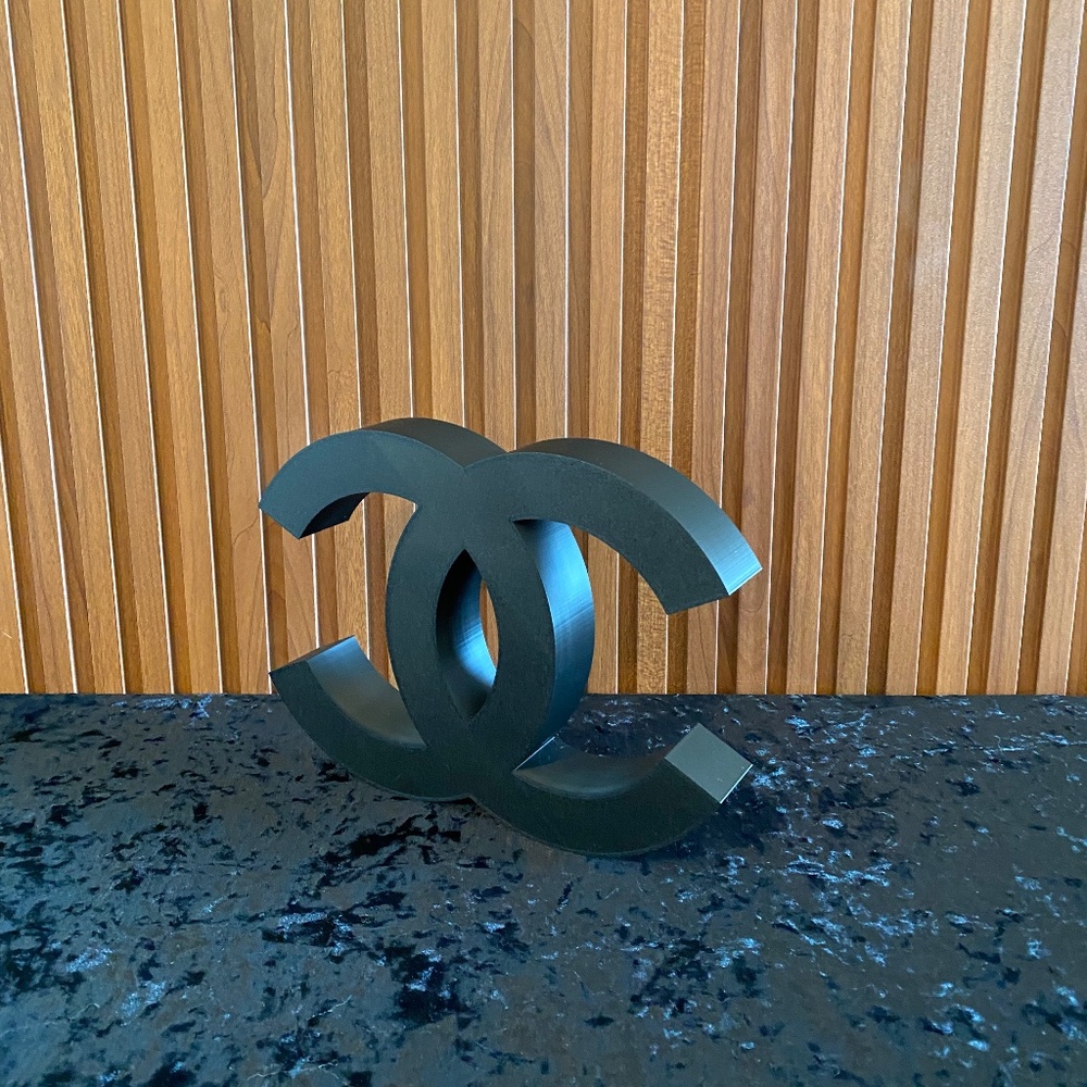 Rare Large CC Black Art Decor - Picture 4 of 7